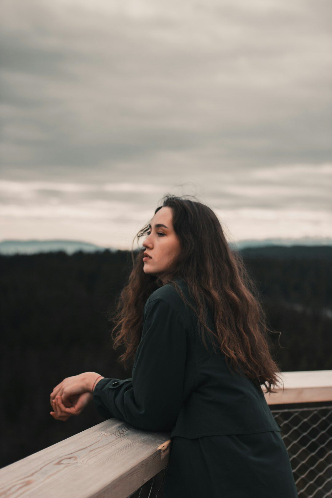 Portrait of a Slovenian woman studio director