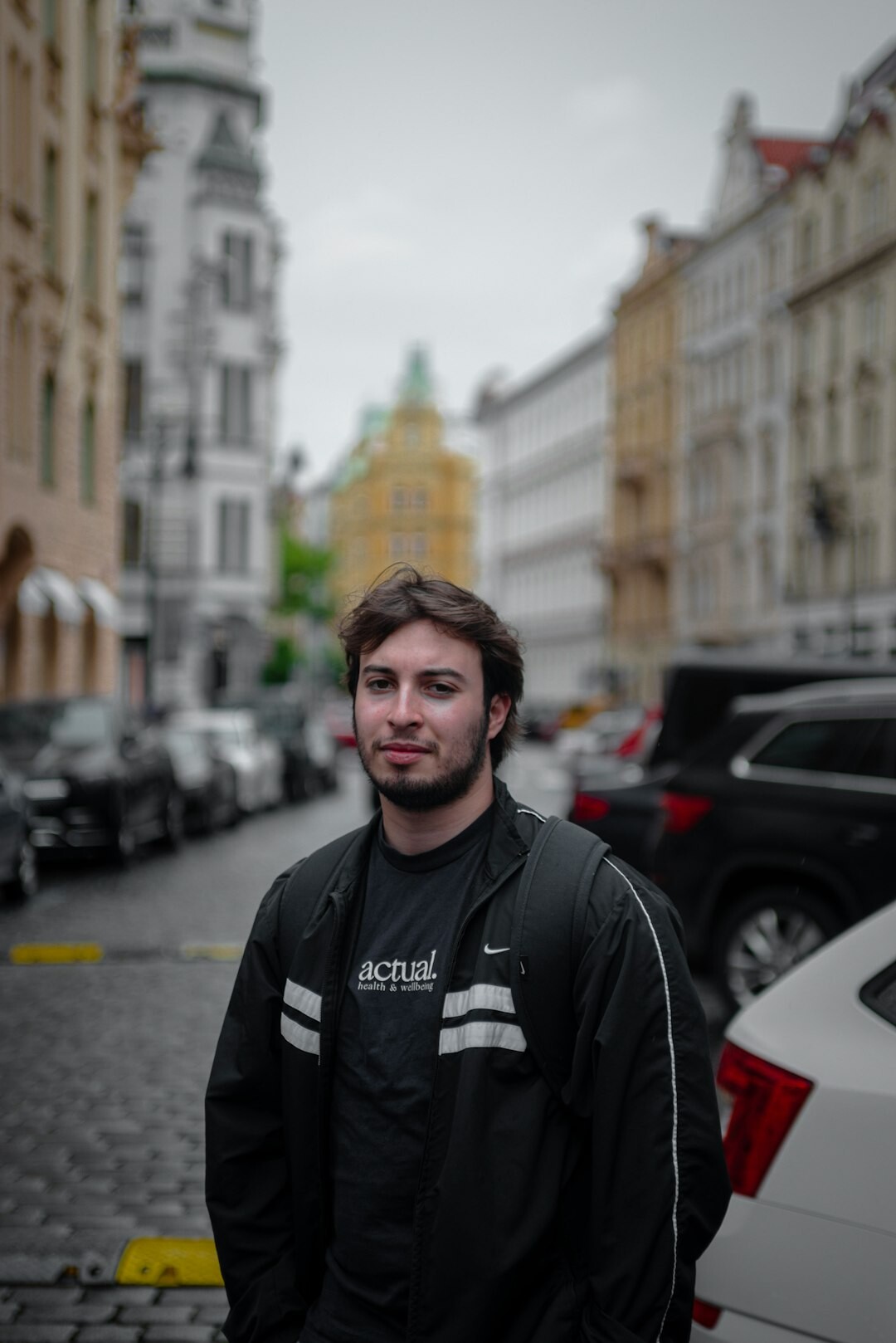 Portrait of a satisfied Slovenian business client